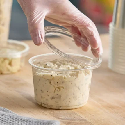 16oz ROUND DELI CONTAINER WITH LID-