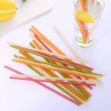 6 mm 8" /10" PLASTIC STRAWS