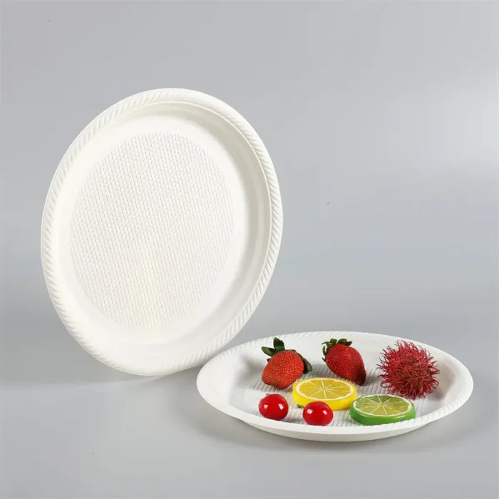 9″ ROUND CORNSTARCH PLATE – Welcome To